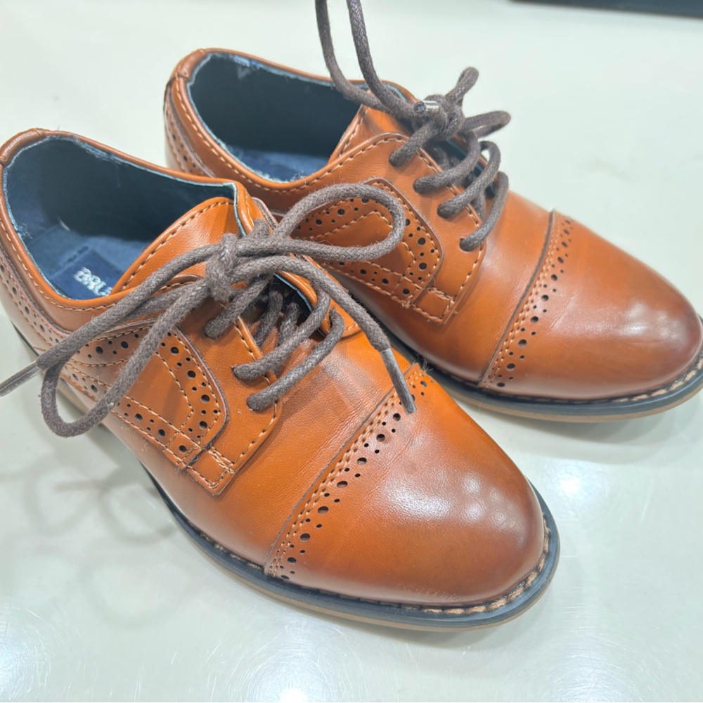 Classic Brown Brown Oxford Dress Shoes